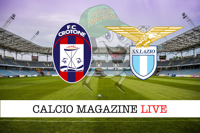 Crotone Lazio cronaca diretta live risultato in tempo reale