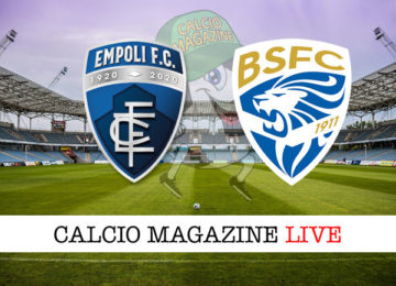 Empoli Brescia cronaca diretta live risultato in tempo reale