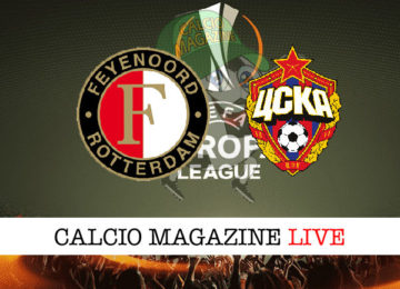 Feyenoord CSKA Mosca cronaca diretta live risultato in tempo reale