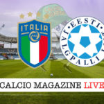 Italia Estonia cronaca diretta live risultato in tempo reale