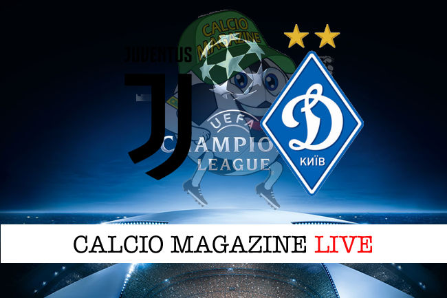 Juventus Dinamo Kiev cronaca diretta live risultato in tempo reale