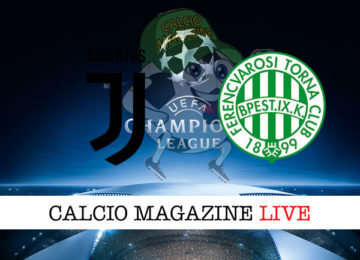 Juventus Ferencvaros cronaca diretta live risultato in tempo reale