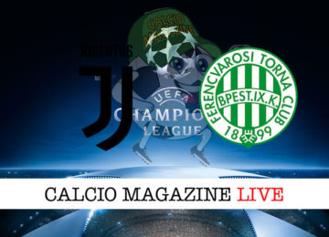 Juventus Ferencvaros cronaca diretta live risultato in tempo reale