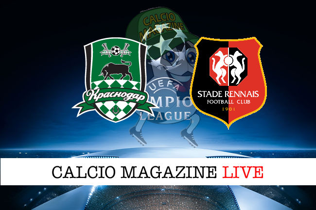 Krasnodar Rennes cronaca diretta live risultato in tempo reale