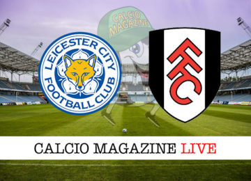Leicester Fulham cronaca diretta live risultato in tempo reale