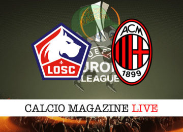 Lille Milan cronaca diretta live risultato in tempo reale