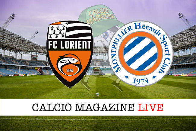 Lorient Montpellier cronaca diretta live risultato in tempo reale