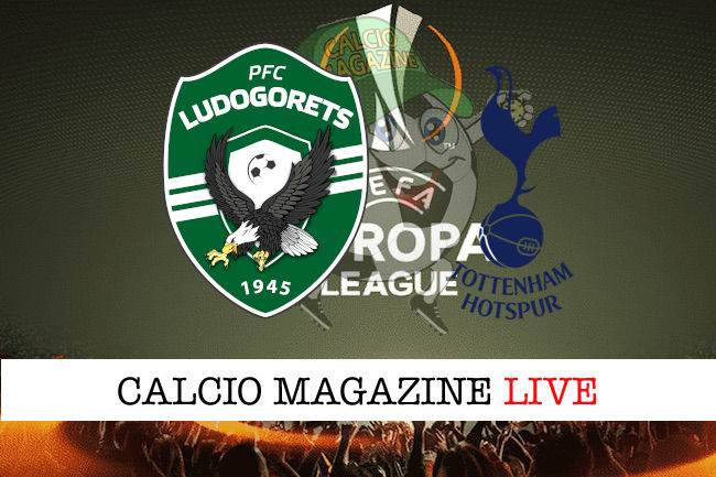 Ludogorets Tottenham cronaca diretta live risultato in tempo reale