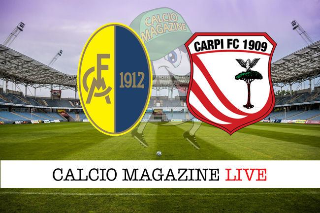 Modena Carpi cronaca diretta live risultato in tempo reale