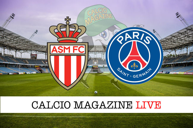 Monaco PSG cronaca diretta live risultato in tempo reale