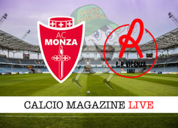 Monza Vicenza cronaca diretta live risultato in tempo reale