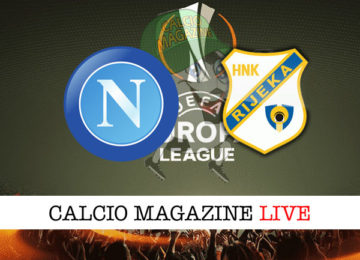 Napoli Rijeka cronaca diretta live risultato in tempo reale