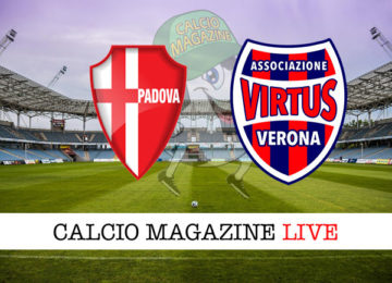 Padova Virtus Verona cronaca diretta live risultato in tempo reale