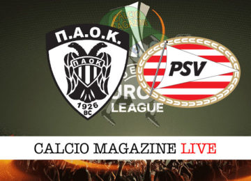 Paok PSV Eindhoven cronaca diretta live risultato in tempo reale