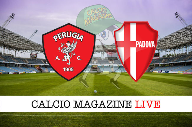 Perugia Padova cronaca diretta live risultato in tempo reale