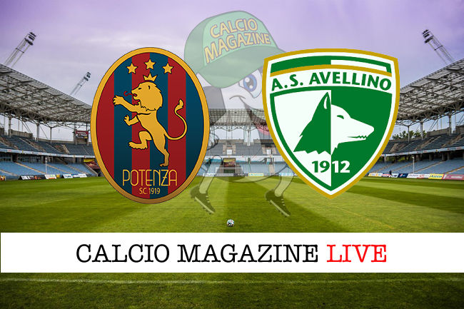 Potenza Avellino cronaca diretta live risultato in tempo reale