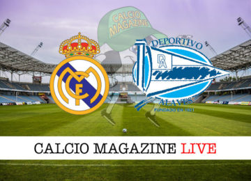 Real Madrid Alaves cronaca diretta live risultato in tempo reale