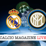 Real Madrid Inter cronaca diretta live risultato in tempo reale