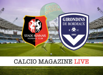 Rennes Bordeaux cronaca diretta live risultato in tempo reale