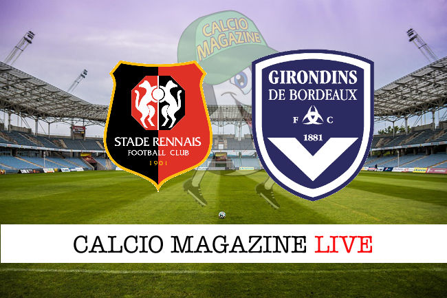 Rennes Bordeaux cronaca diretta live risultato in tempo reale