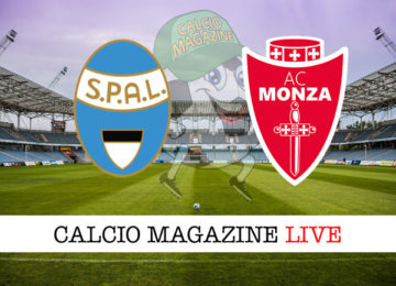 SPAL Monza cronaca diretta live risultato in tempo reale