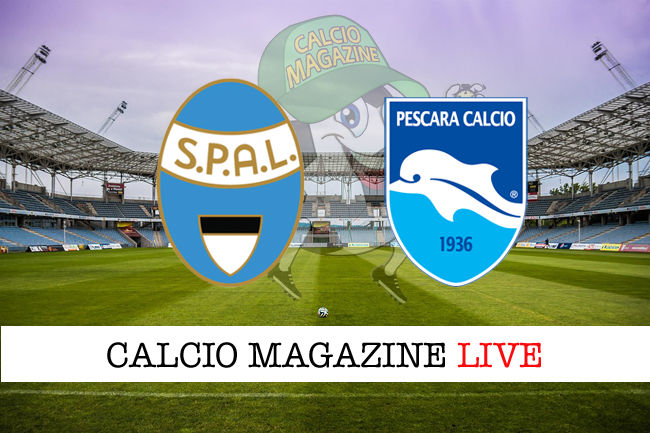 SPAL Pescara cronaca diretta live risultato in tempo reale