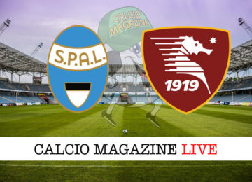 SPAL Salernitana cronaca diretta live risultato in tempo reale