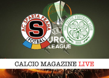 Sparta Praga Celtic cronaca diretta live risultato in tempo reale