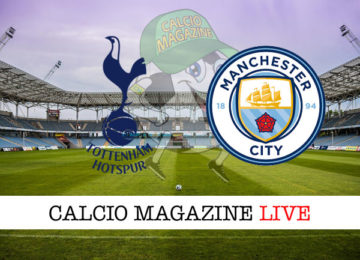 Tottenham Manchester City cronaca diretta live risultato in tempo reale