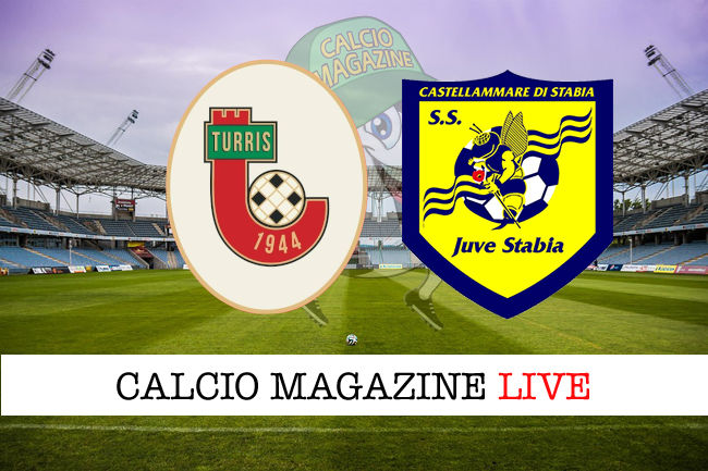 Turris Juve Stabia cronaca diretta live risultato in tempo reale