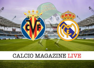 Villareal Real Madrid cronaca diretta live risultato in tempo reale