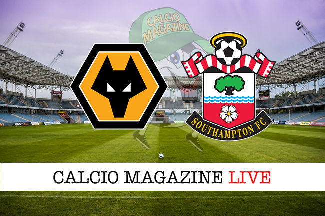 Wolverhampton Southampton cronaca diretta live risultato in tempo reale