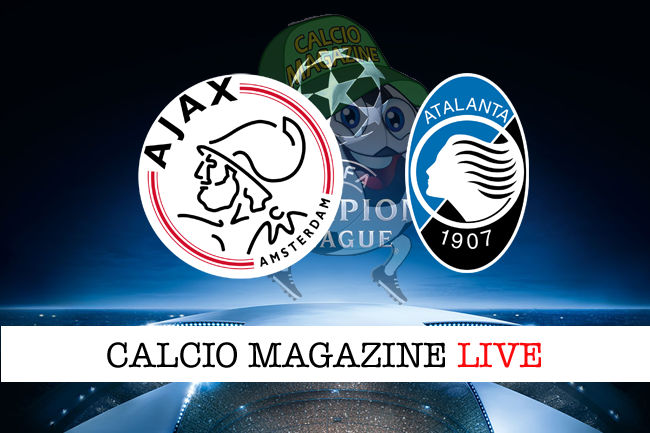 Ajax Atalanta cronaca diretta live risultato in tempo reale