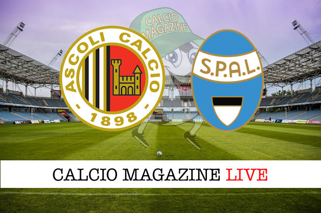 Ascoli SPAL cronaca diretta live risultato in tempo reale