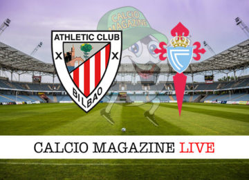 Athletic Bilbao Celta Vigo cronaca diretta live risultato in tempo reale