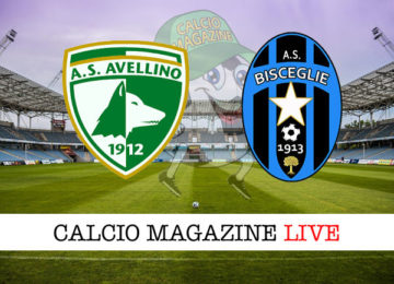 Avellino Bisceglie cronaca diretta live risultato in tempo reale