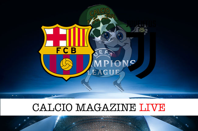 Barcellona Juventus cronaca diretta live risultato in tempo reale