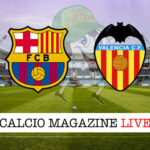 Barcellona Valencia cronaca diretta live risultato in tempo reale