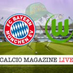 Bayern Monaco Wolfsburg cronaca diretta live risultato in tempo reale