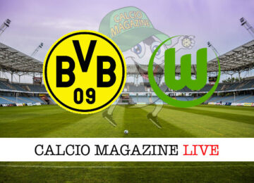 Borussia Dortmund Wolfsburg cronaca diretta live risultato in tempo reale
