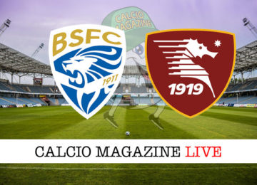 Brescia Salernitana cronaca diretta live risultato in tempo reale