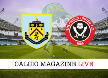 Burnley Sheffield United cronaca diretta live risultato in tempo reale