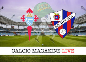 Celta Vigo Huesca cronaca diretta live risultato in tempo reale