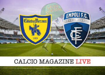 Chievo Empoli cronaca diretta live risultato in tempo reale