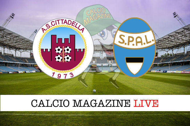 Cittadella SPAL cronaca diretta live risultato in tempo reale