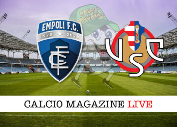 Empoli Cremonese cronaca diretta live risultato in tempo reale