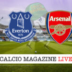Everton Arsenal cronaca diretta live risultato in tempo reale