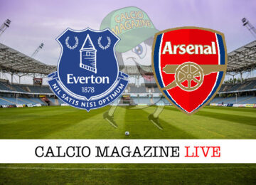 Everton Arsenal cronaca diretta live risultato in tempo reale