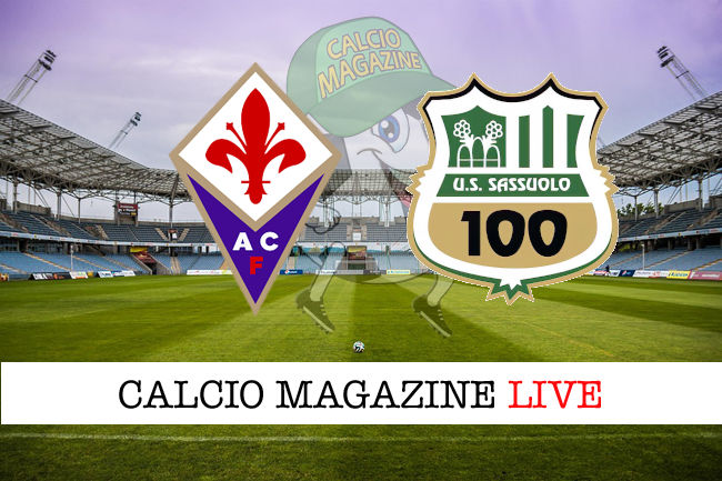 Fiorentina Sassuolo cronaca diretta live risultato in tempo reale