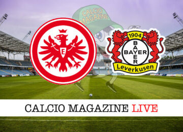 Francoforte Bayer Leverkusen cronaca diretta live risultato in tempo reale